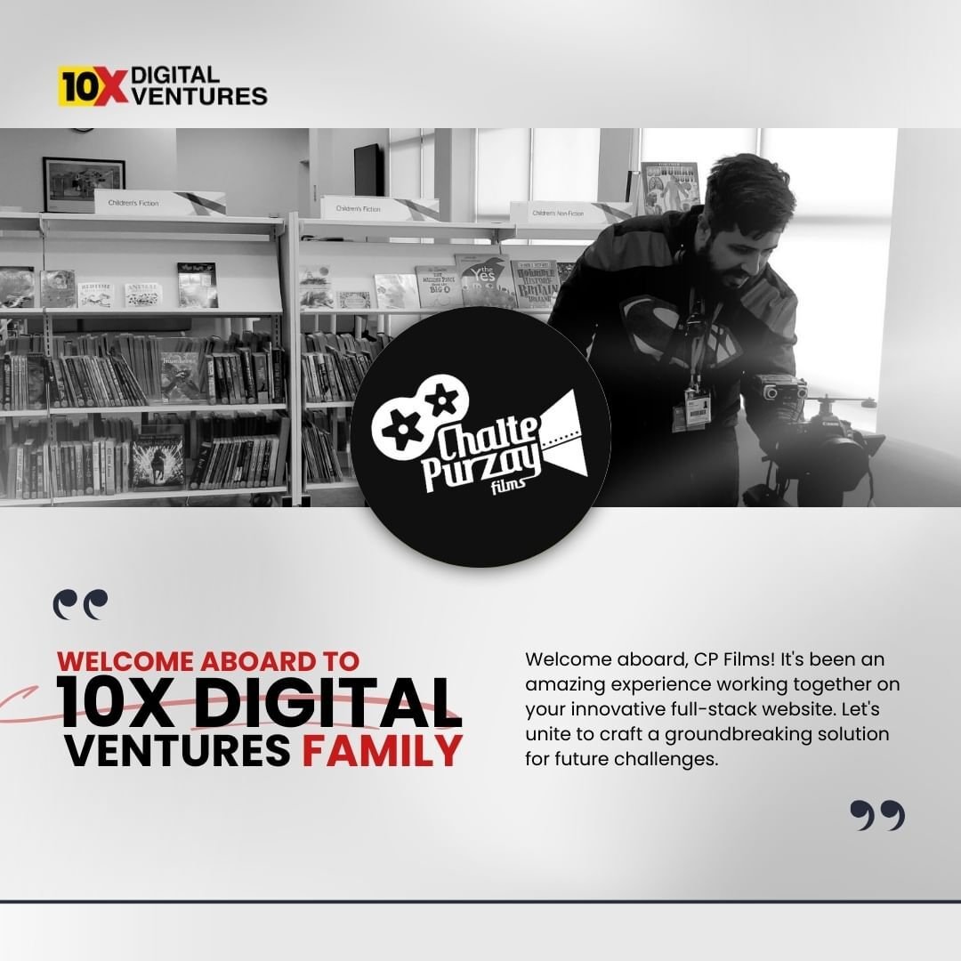 cp films social media post | 10x Digital Ventures